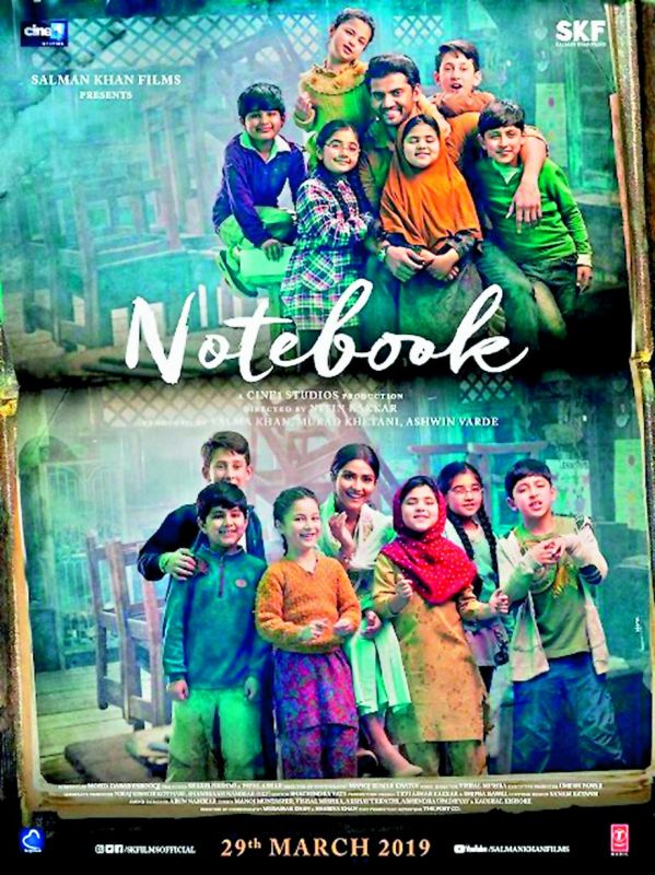 A movie poster of Notebook.