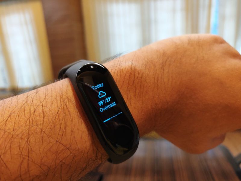 Xiaomi mi discount band 3 cronometro