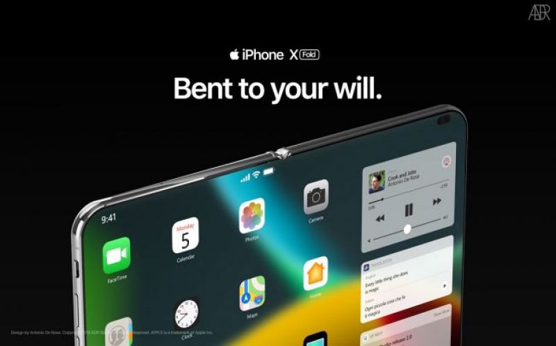 iPhone X Fold concept