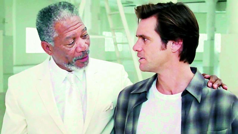 A still from Bruce Almighty