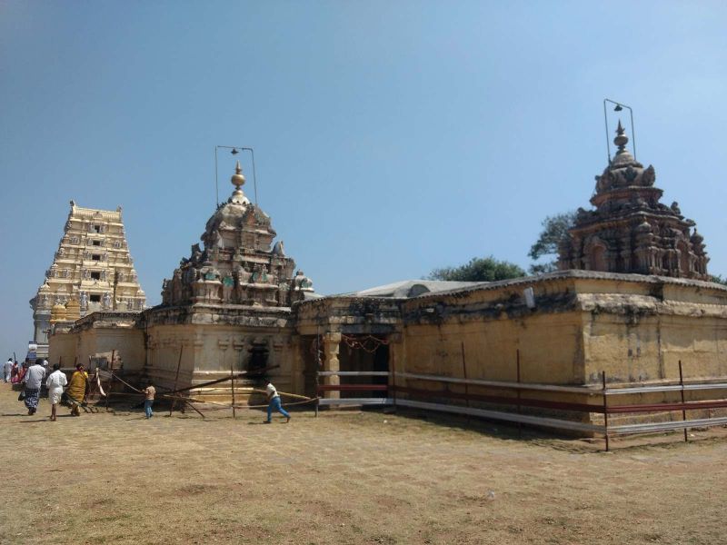 The Biligirirangana Temple before the renovation