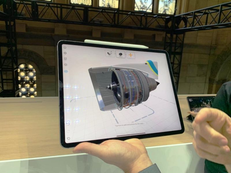 The iPad Pro will also be able to run the full version of Adobe Photoshop and AutoCAD. These apps have been optimised for the iPad Pro to take advantage of the touch screen interface.