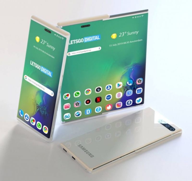 Samsung retractable screen display leaks