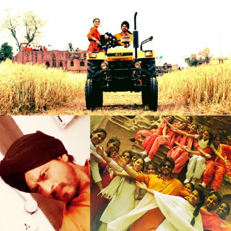 Shah Rukh is loving Punjab's 'Lehraate Khet, Ladkiyaan, Lassi Te Love'