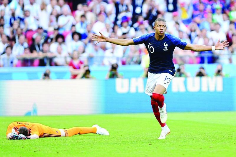 Kylian Mbapp© is now the second teenager in history to score in a World Cup final.