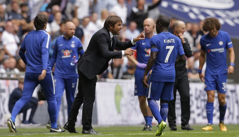 Antonio Conte will be looking to get his first win of the season at Stamford Bridge. (Photo: AP)