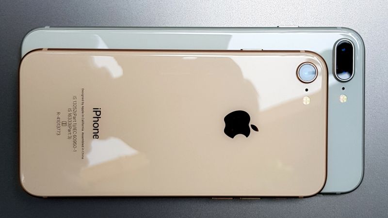 Apple iPhone 8, 8 Plus product shots