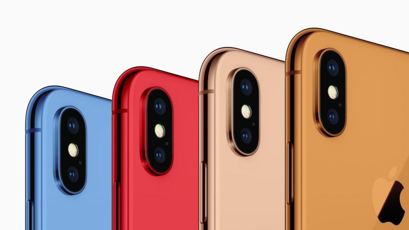 iPhone X colours