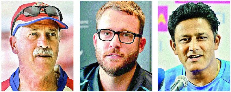 (Left to right) Ray Jennings, Daniel Vettori and Anil Kumble, all had a fallout with Virat Kohli.