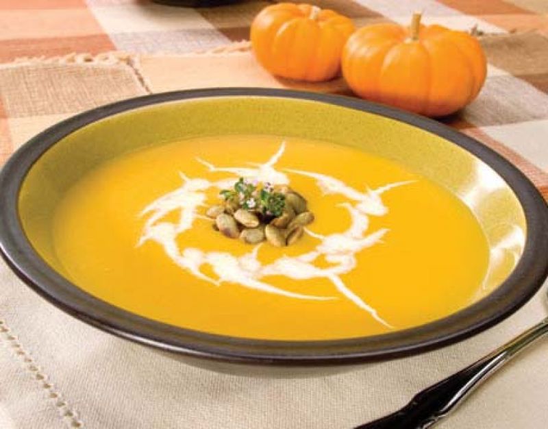 Pumpkin ginger soup