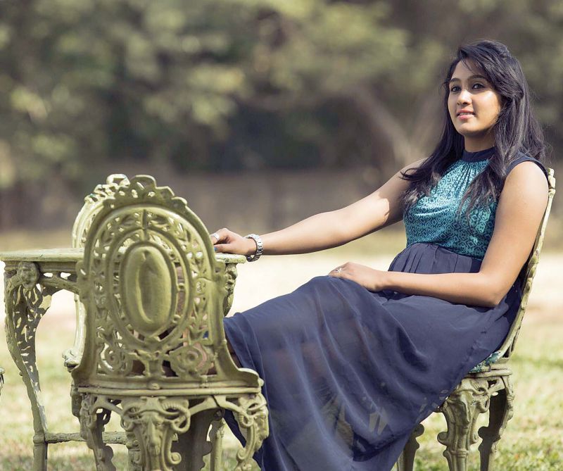 Nikhila, who recently made her debut in the Kannada film Srinivasa Kalyana
