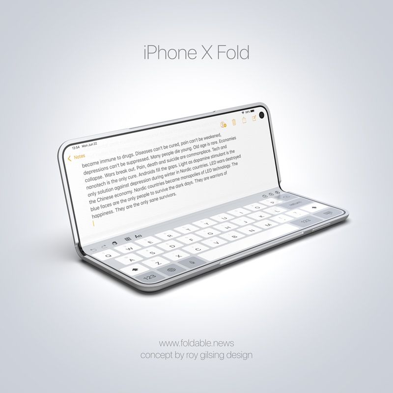 Foldable Apple iPad