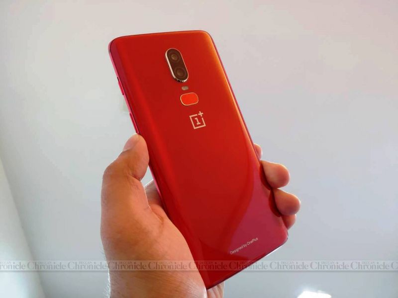 OnePlus 6 Red hands on (Deccan Chronicle)