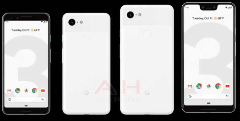 Google Pixel 3 XL leaks