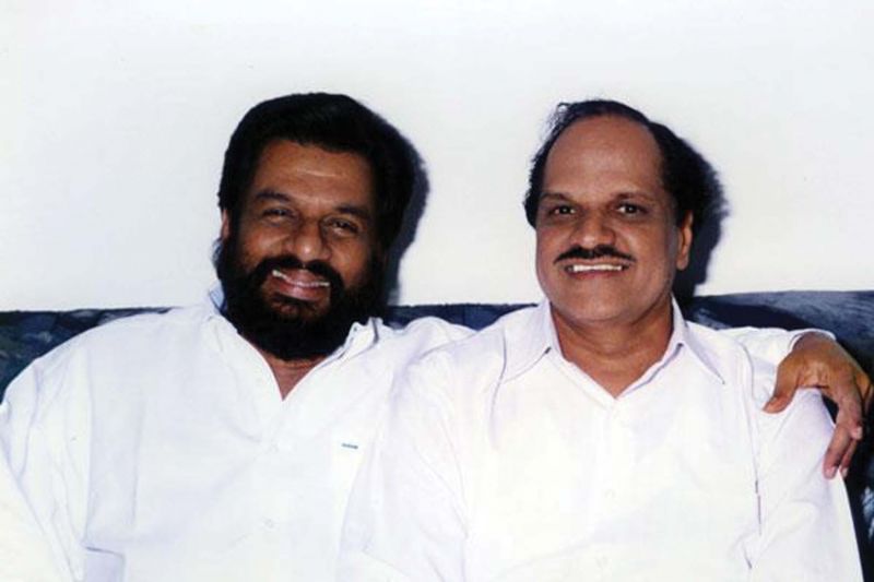 M.M. Ramachandran with singer K.J. Yesudas (File photo)