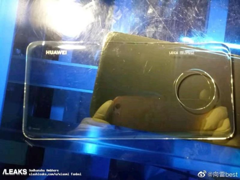 Huawei MAte 30 leaked glass panel