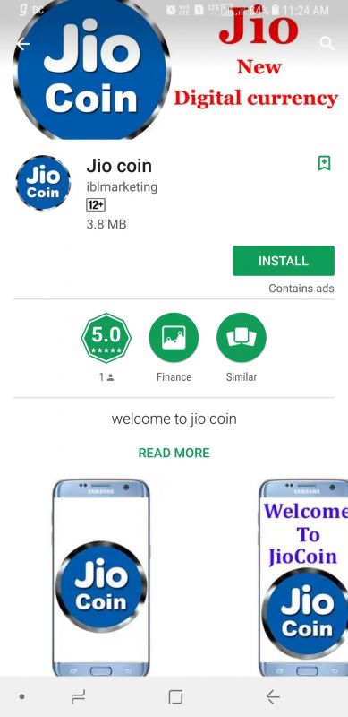 JioCoin fake apps