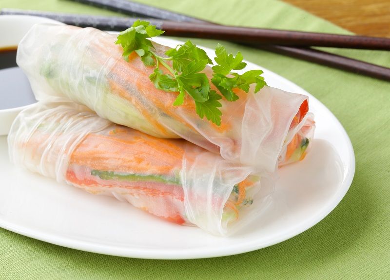 Vietnamese Vegetable Spring Roll
