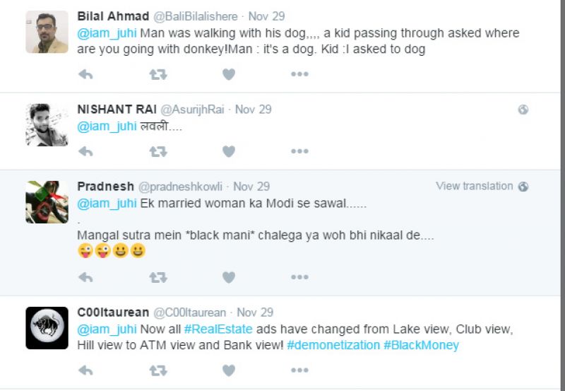 Juhi Chawla asks fans to send her jokes on Twitter, gets some hilarious ones