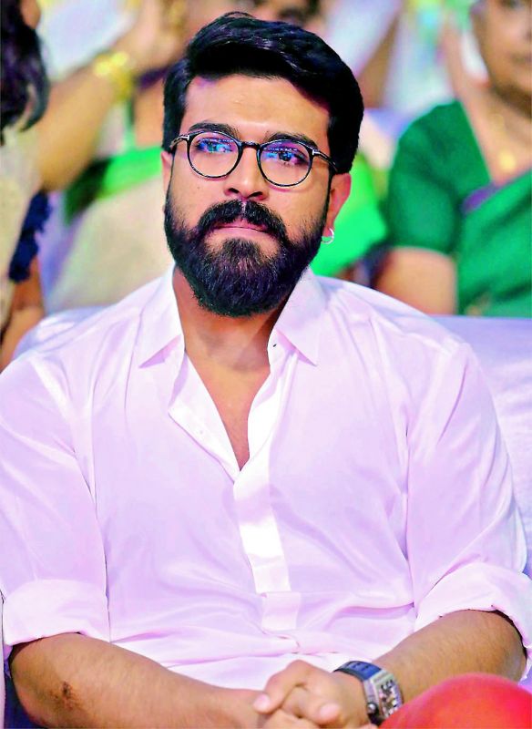Ram Charan attended the function as the chief guest because of producer M.S. Raju.