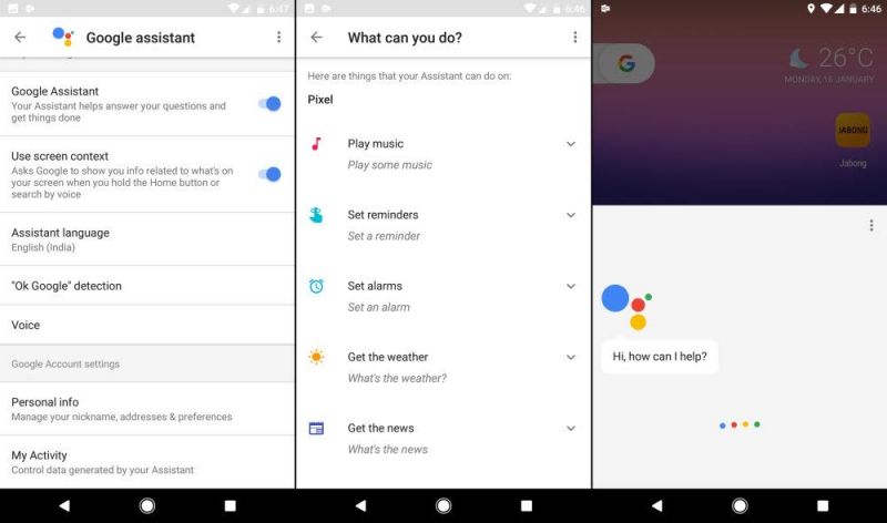 Google Assistant can have a conversation with you and get to know you better as you use it more often.