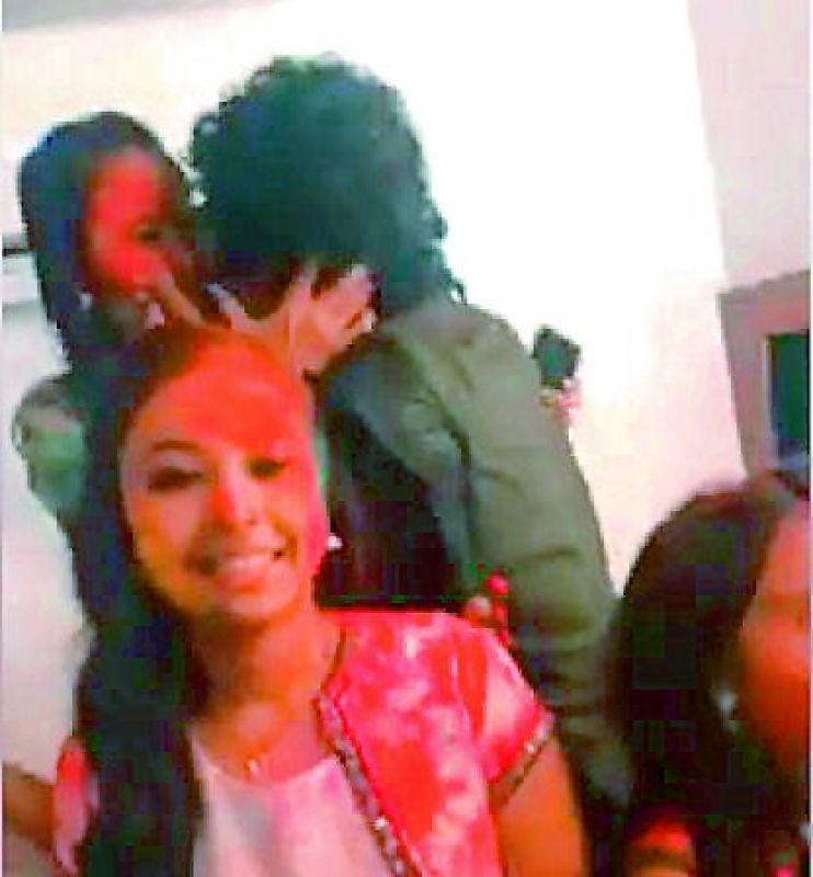 The incident of singer-composer Papon forcibly kissing a young female contestant on a reality TV show was caught on camera.