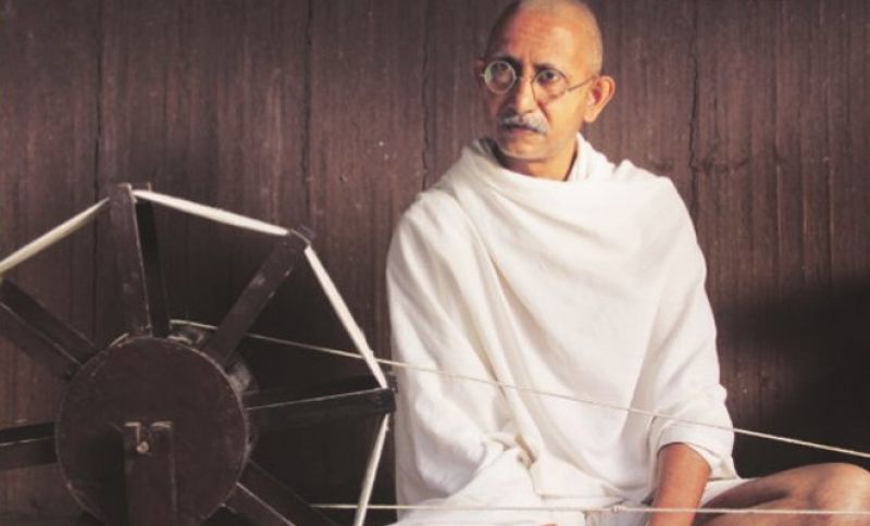 Neeraj Kabi as mahatma Gandhi