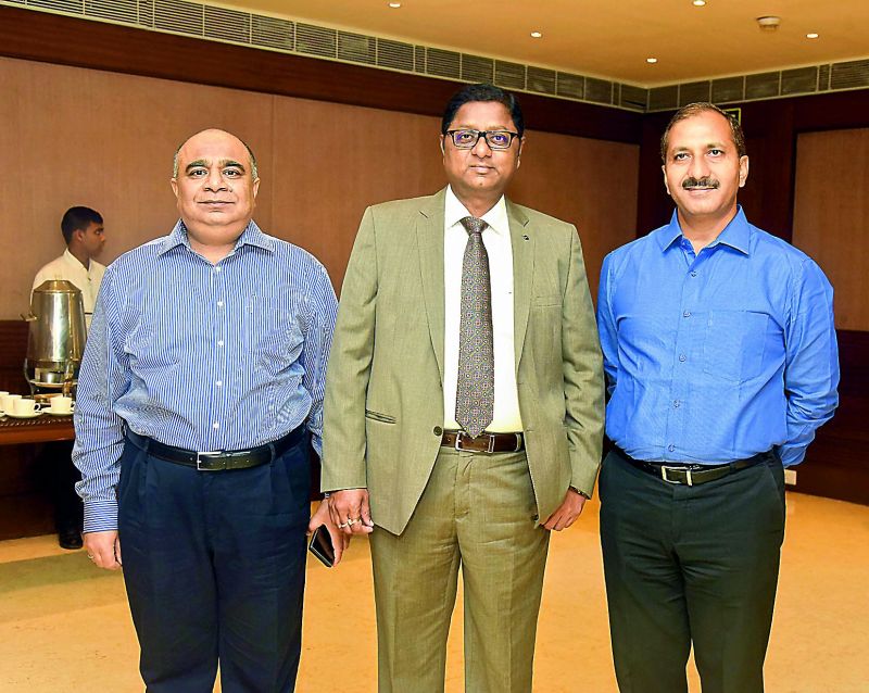Ravi Gupta, Suresh Kumar and Chiranjeevi Chowdary