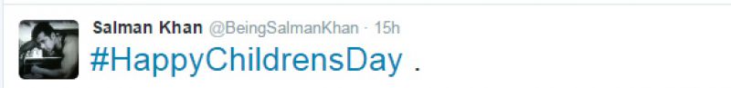 Salman Khan pics on Children's Day