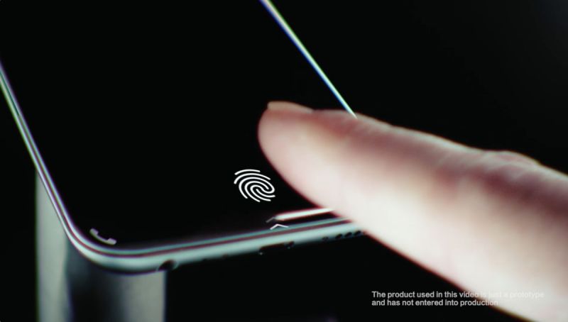 Vivo fingerprint scanner
