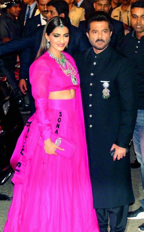 Sonam Kapoor Ahuja and Anil Kapoor