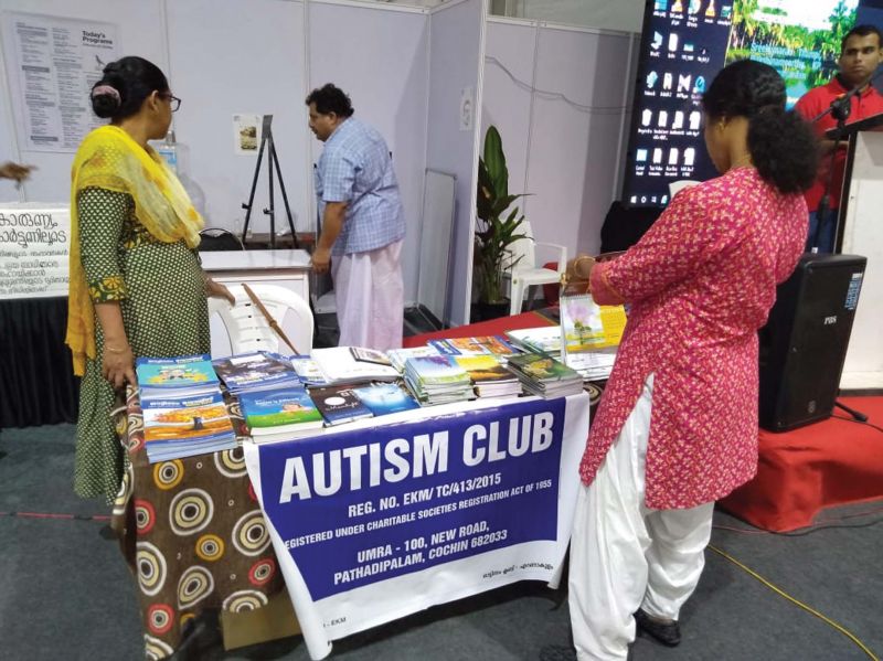 Sale of books as part of Spectrum Spectacle