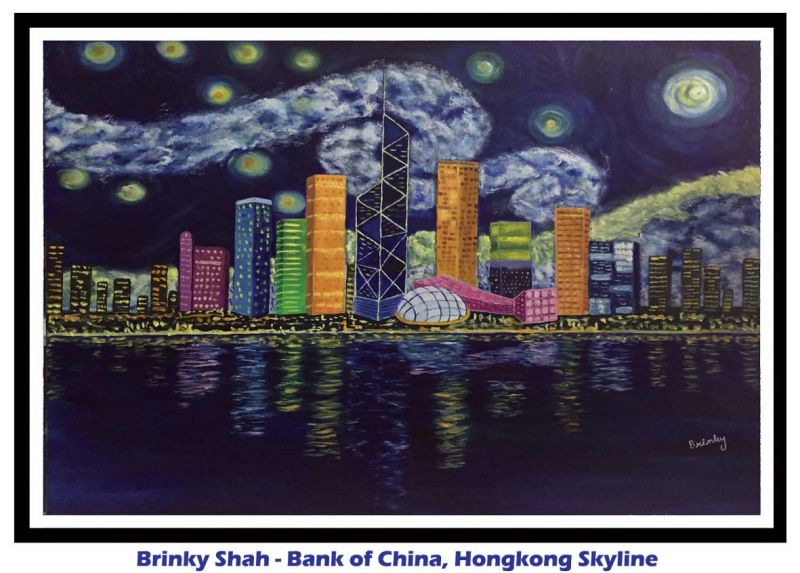 Brnky Shah- Hong Kong skyline