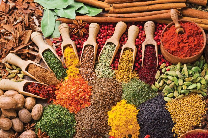 Reshii says in her introduction that The Flavour of Spice is not meant to be a textbook of spices; nor is the information exhaustive. It is simply the result of her curiosity about spices: where did they come from? 