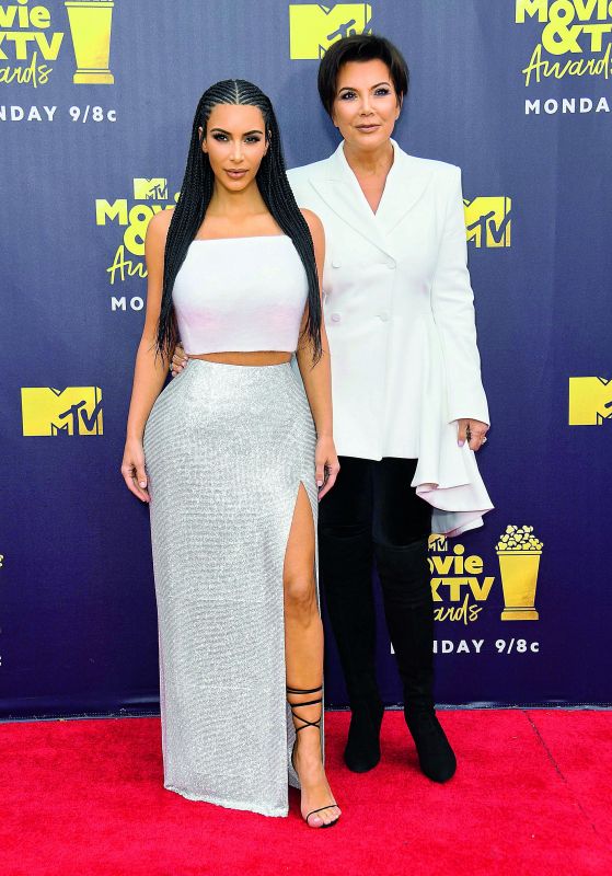 Kris Jenner and Kim Kardashian