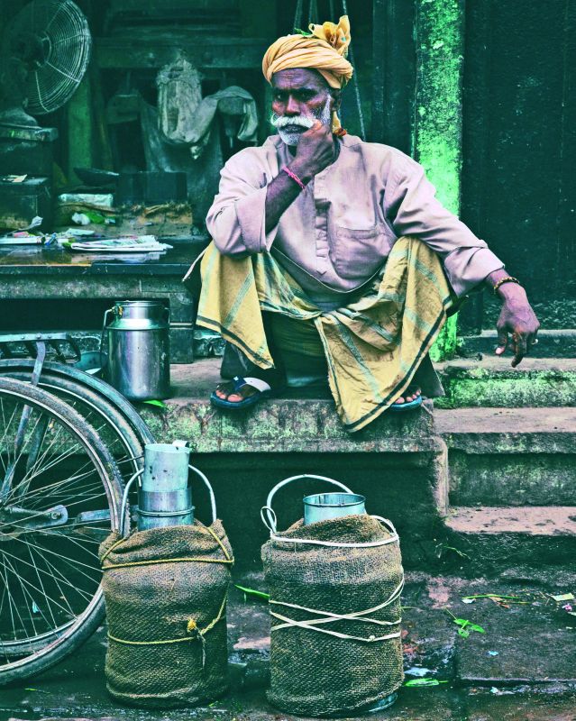 Mr Yadav in Varanasi