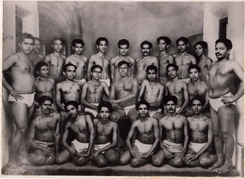 Members of the first gym of Muvattupuzha.