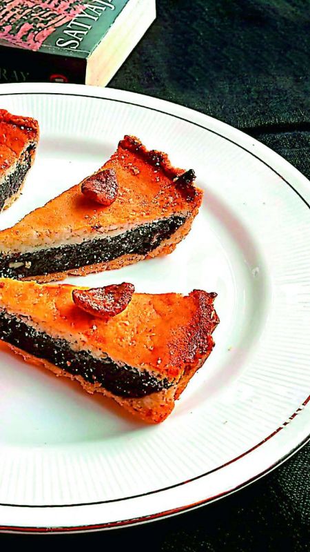 Beetroot chocolate tart