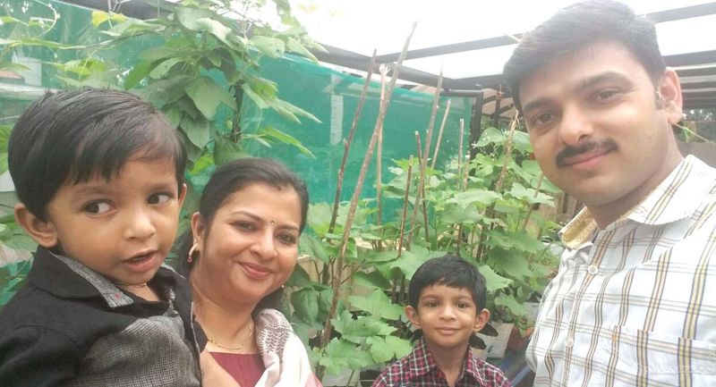 Smitha and family