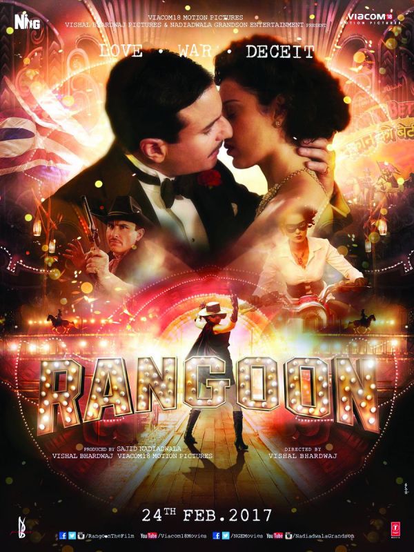 Rangoon, with big stars such as Saif, Shahid and Kangana, failed at the box office