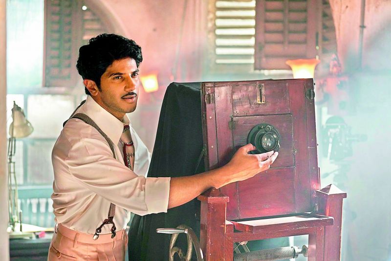 A still of Dulquer Salmaan from the movie