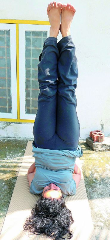 Supported Shoulderstand