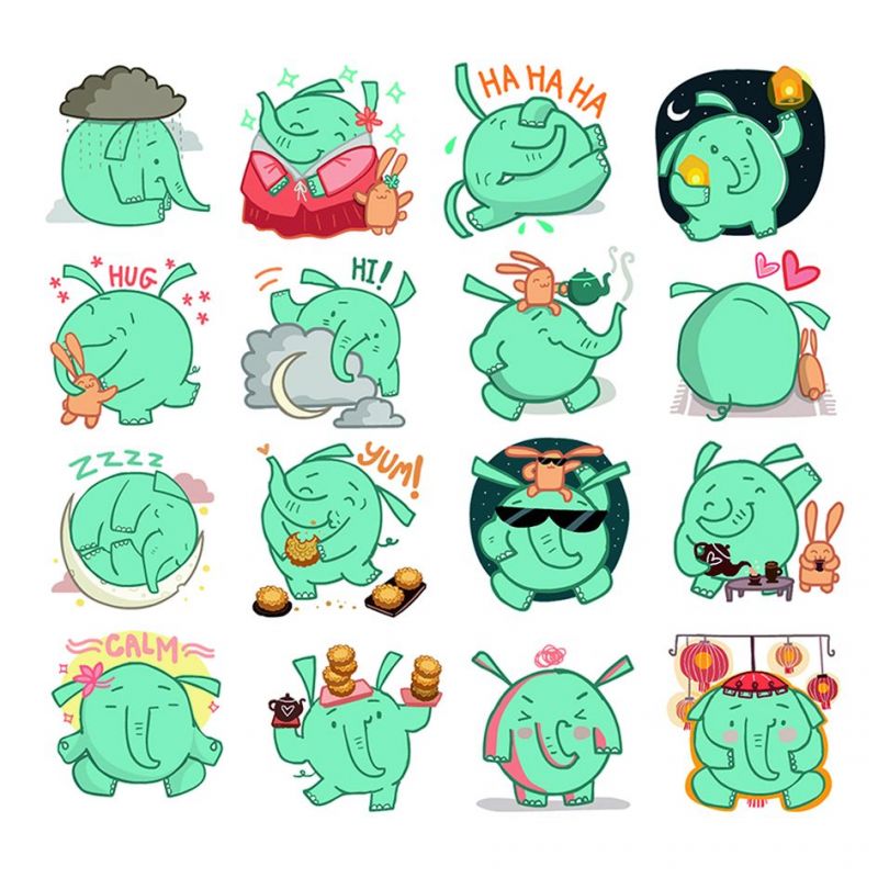 Stickers for WeChat