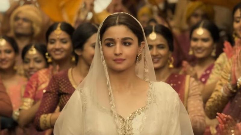 Alia Bhatt in the still from the film.