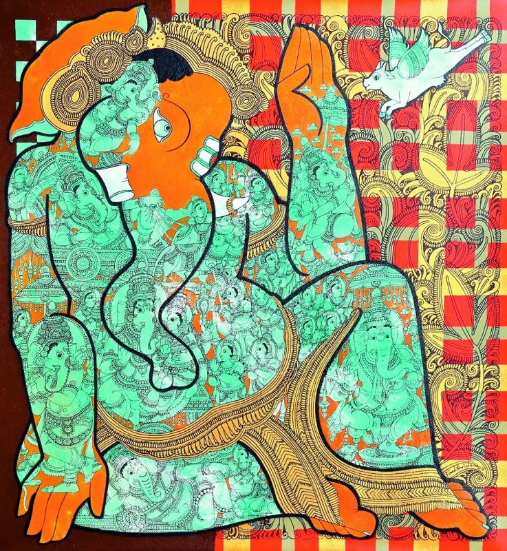 Ramesh Gorjala's works presented at the Chronicles of Mythology.