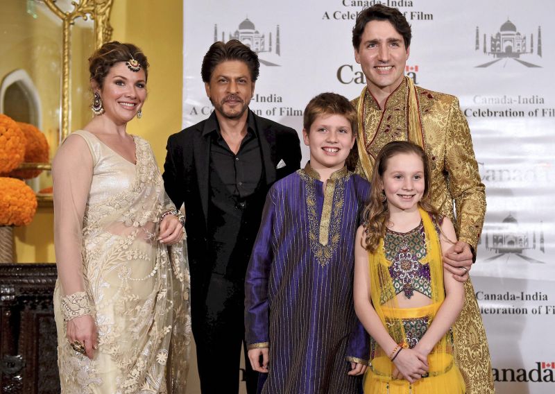   B-town meets and greets Trudeau