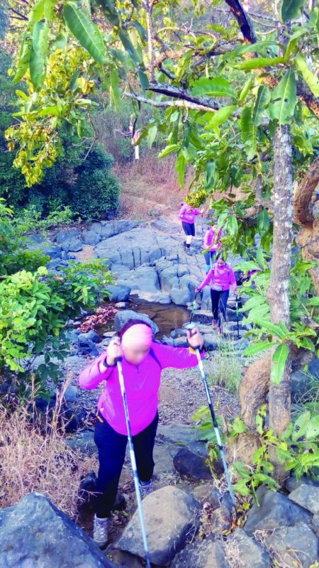 Participants at the Oxfam Trailwalk were not happy with the quality and quantity of food.