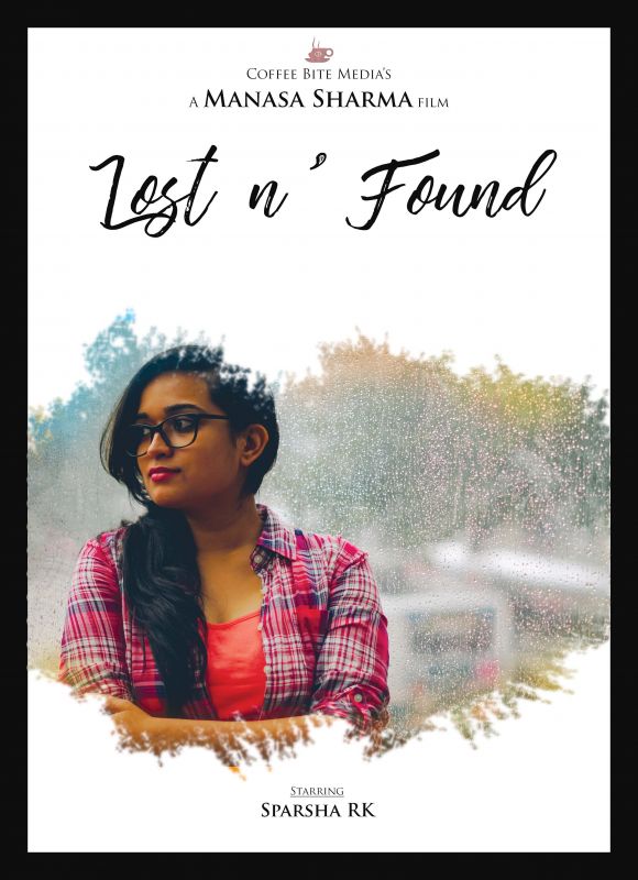 Manasa Sharma's film Lost  n Found's  poster.