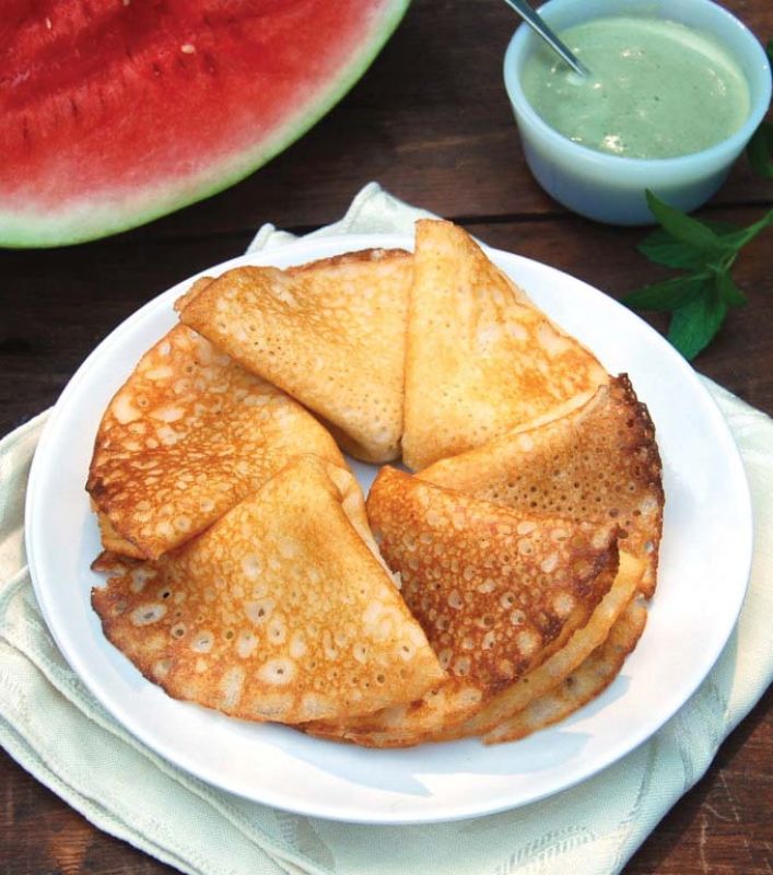 Kalingada Pole Watermelon Rind Dosa