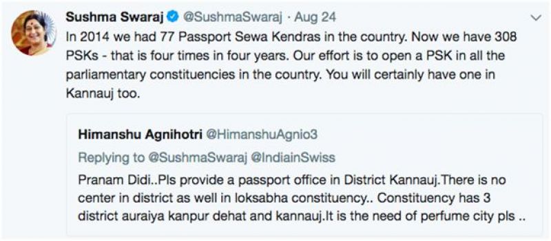 A common man's Twitter interaction with a top minister (above) shows that Social media has made our politicians more accountable and has been a great boost for democracy. This is one reason why most non-democratic governments ban social media platforms in their countries). However, It turns out that social media can also be used to spread false propaganda.
